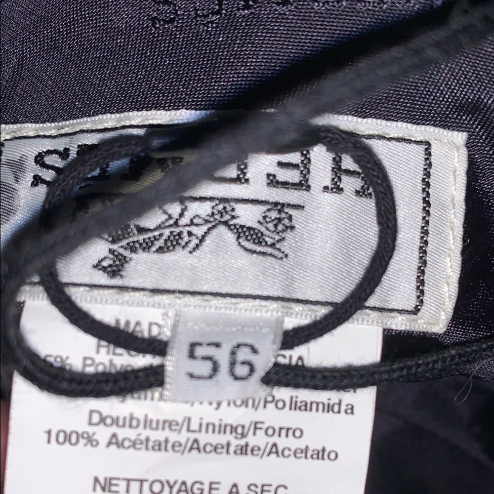 HERMÉS Blue Bucket Hat - Picture 7 of 10
